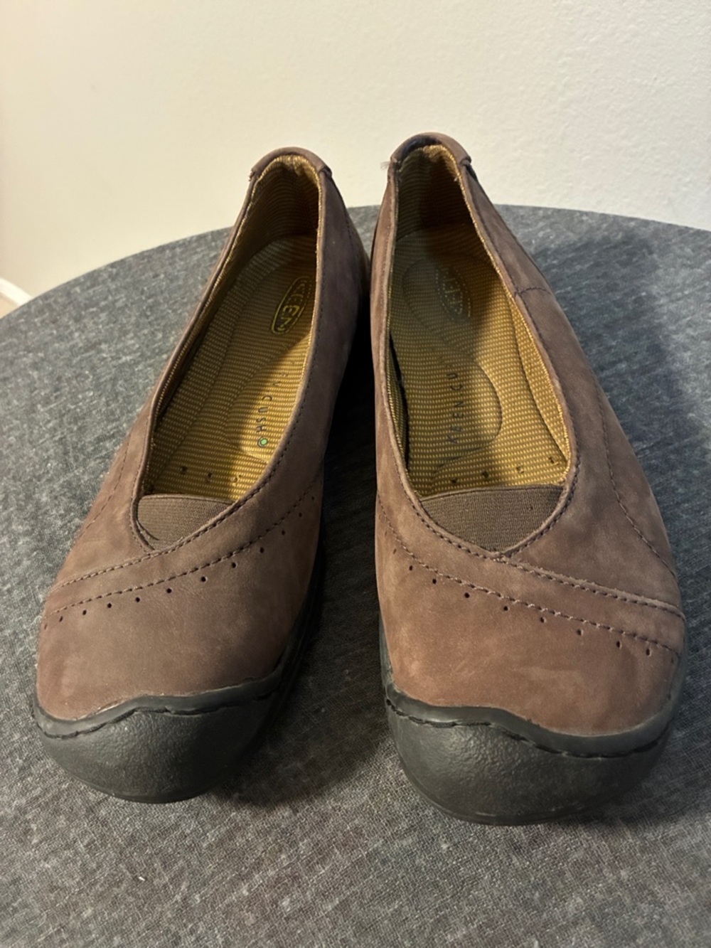 Keen Women's Brown Slip-On Casual Flats